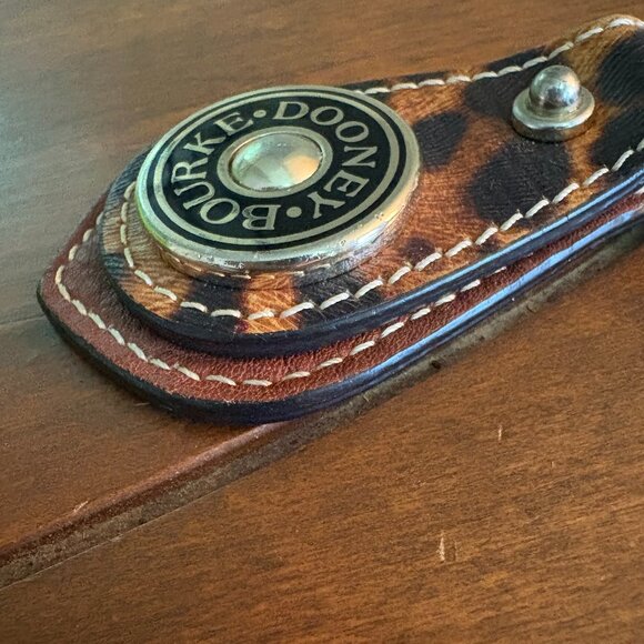 Dooney Bourke Cheetah Key Ring - Picture 3 of 3